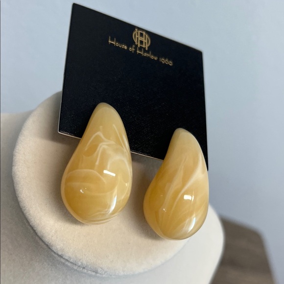 House of Harlow 1960 | Swirled Teardrop Earrings - Picture 6 of 6